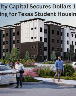 Pioneer Realty Capital Secures 19.58 Million Dollars Bond Refinancing for Texas Student Housing Project