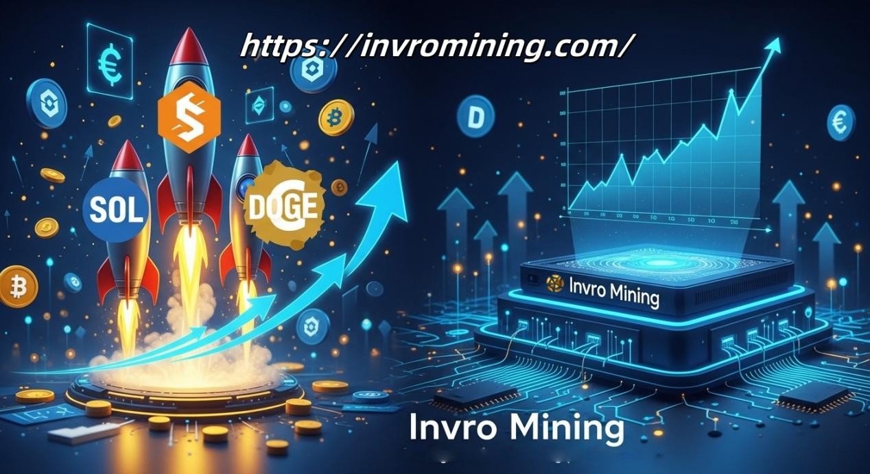 SOL and DOGE poised for a strong rebound? Invro Mining’s smart cloud mining emerges as a new frontier for the second half of the year