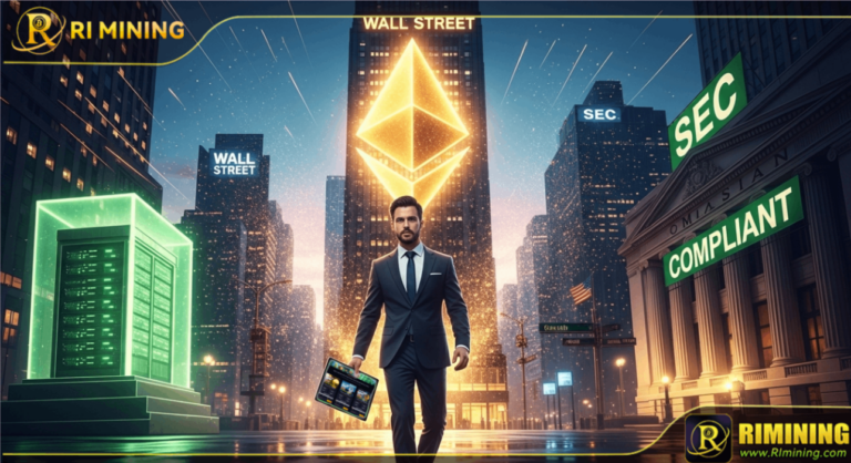 Institutions Rush to Buy ETH—RI Mining Launches Cloud Mining Daily profit settlement