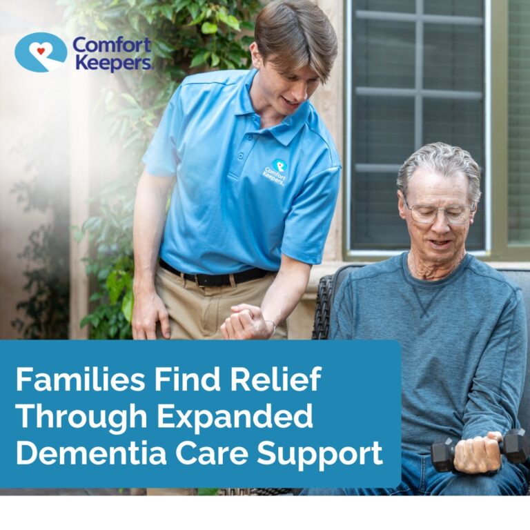 Comfort Keepers of Madison, WI Dementia Care Resources Provide Support for Caregivers and Families