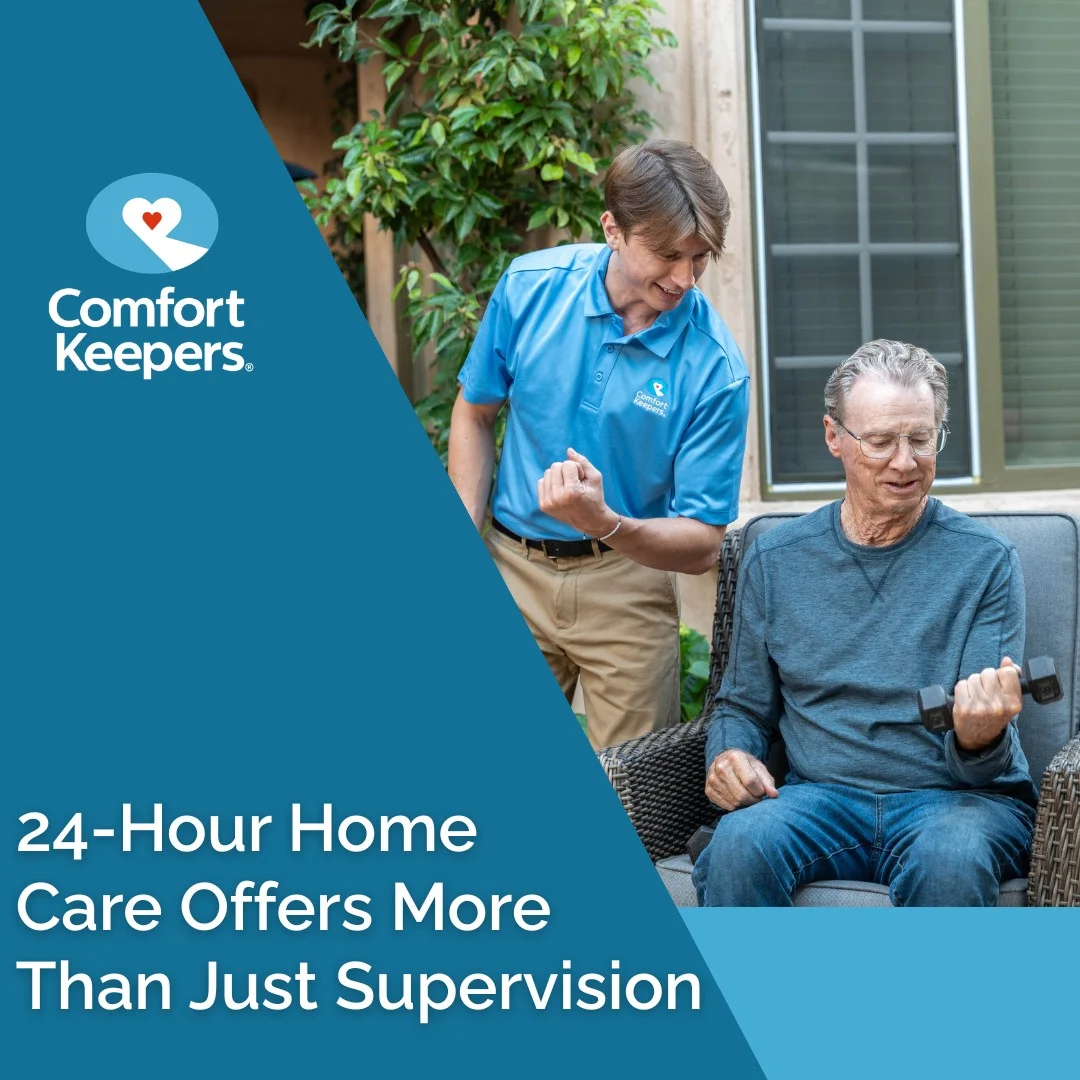 Comfort Keepers of Cherry Hill, NJ, Shares What 24-Hour Home Care Typically Includes